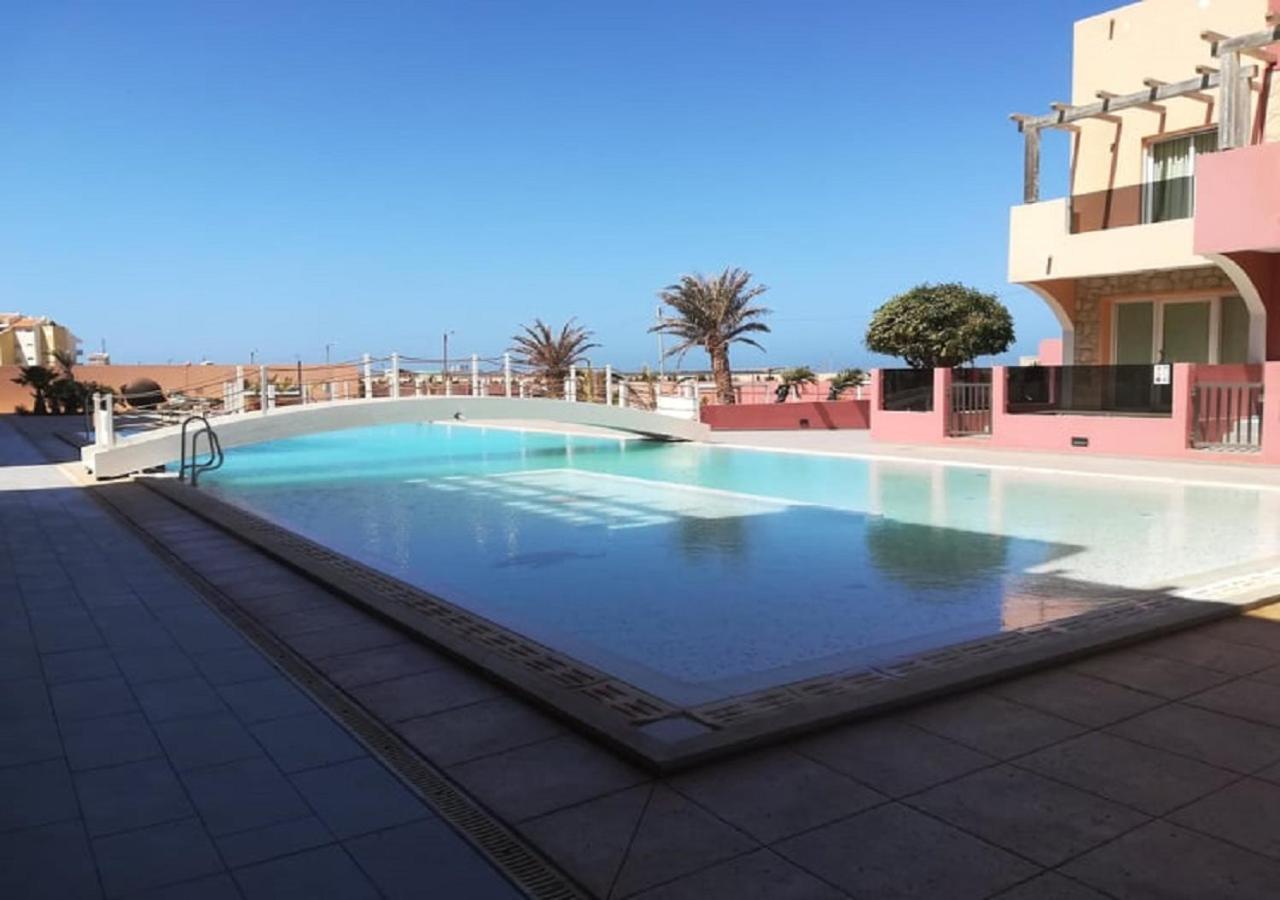 Residence Por Do Sol, Praia Cabral, Boa Vista, Cape Verde, Free Wi-Fi Sal Rei Kültér fotó