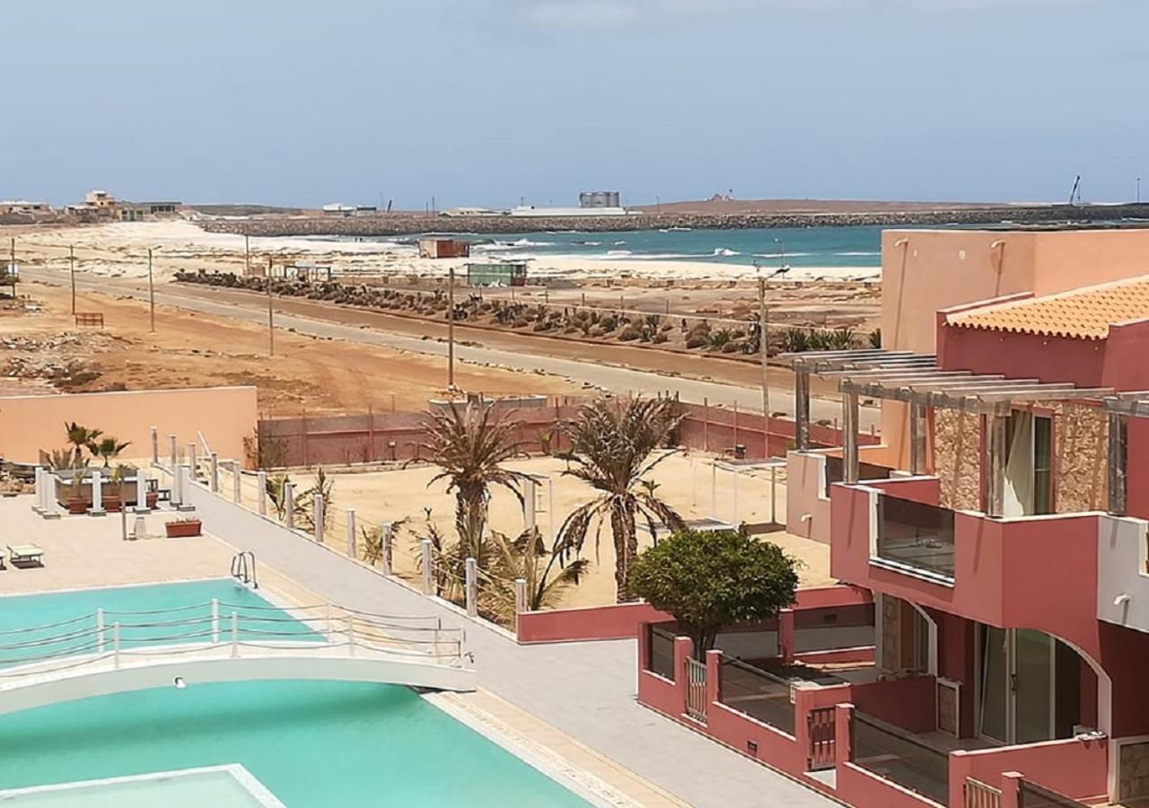 Residence Por Do Sol, Praia Cabral, Boa Vista, Cape Verde, Free Wi-Fi Sal Rei Kültér fotó